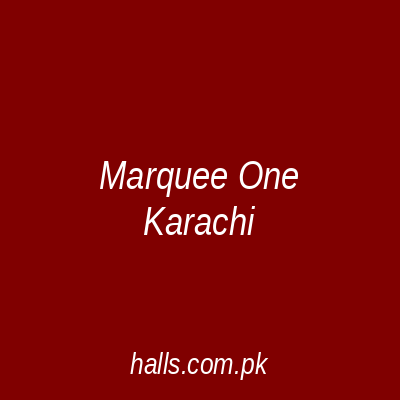 Marquee One Karachi