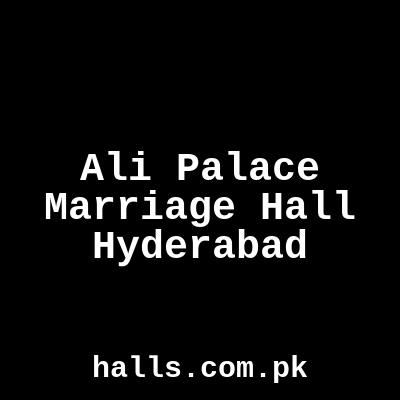 Ali palace marriage hall Hyderabad
