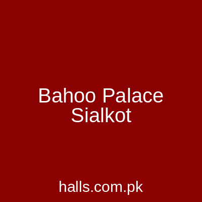 Bahoo Palace Sialkot