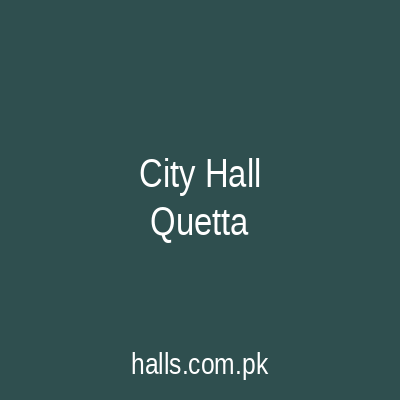 City Hall Quetta