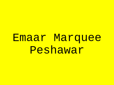 EMAAR MARQUEE Peshawar