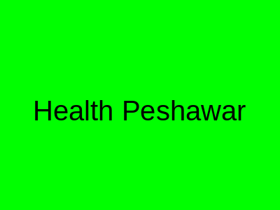 Health Peshawar