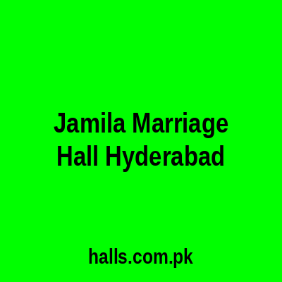 Jamila Marriage Hall Hyderabad