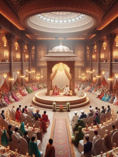 Marriage halls in Larkana