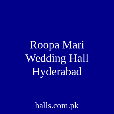 Roopa Mari wedding Hall