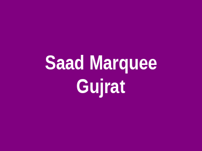Saad Marquee Gujrat