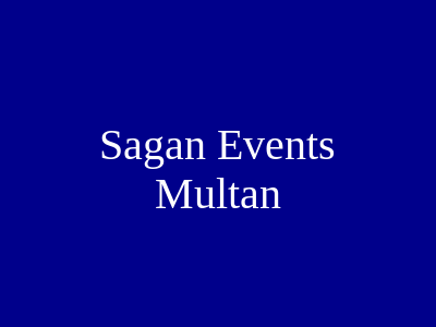 Sagan Events Multan