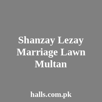 Shanzay Lezay Marriage Lawn Multan