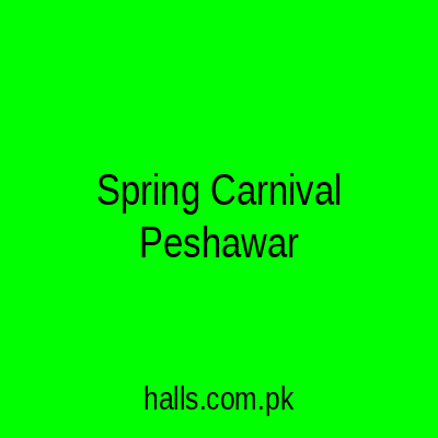 Spring Carnival Peshawar
